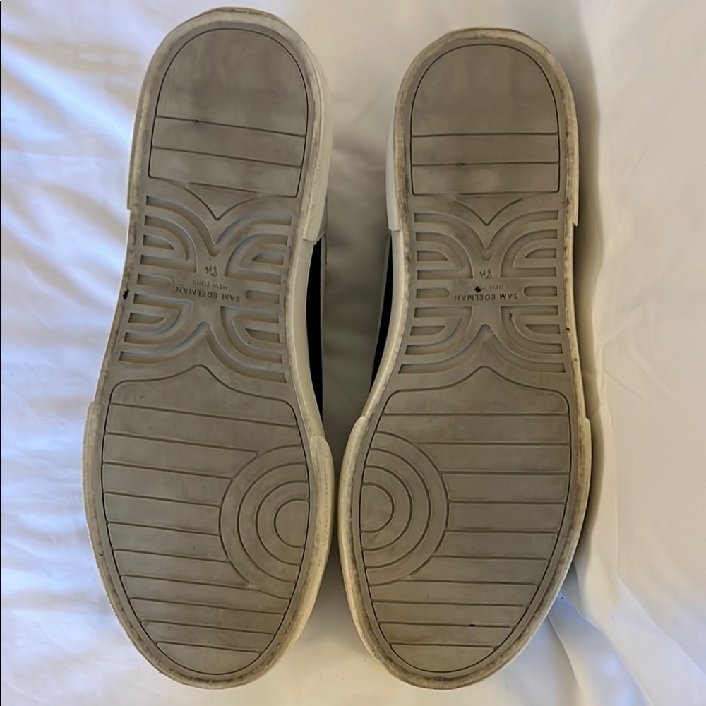 Sam Edelman Simone Platform Black and Cream Low-Top Sneakers NWOT - Picture 12 of 14